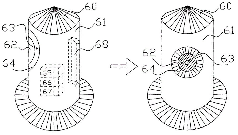 Satisfaction-evaluating system device of detecting service of highway toll station through trumpet