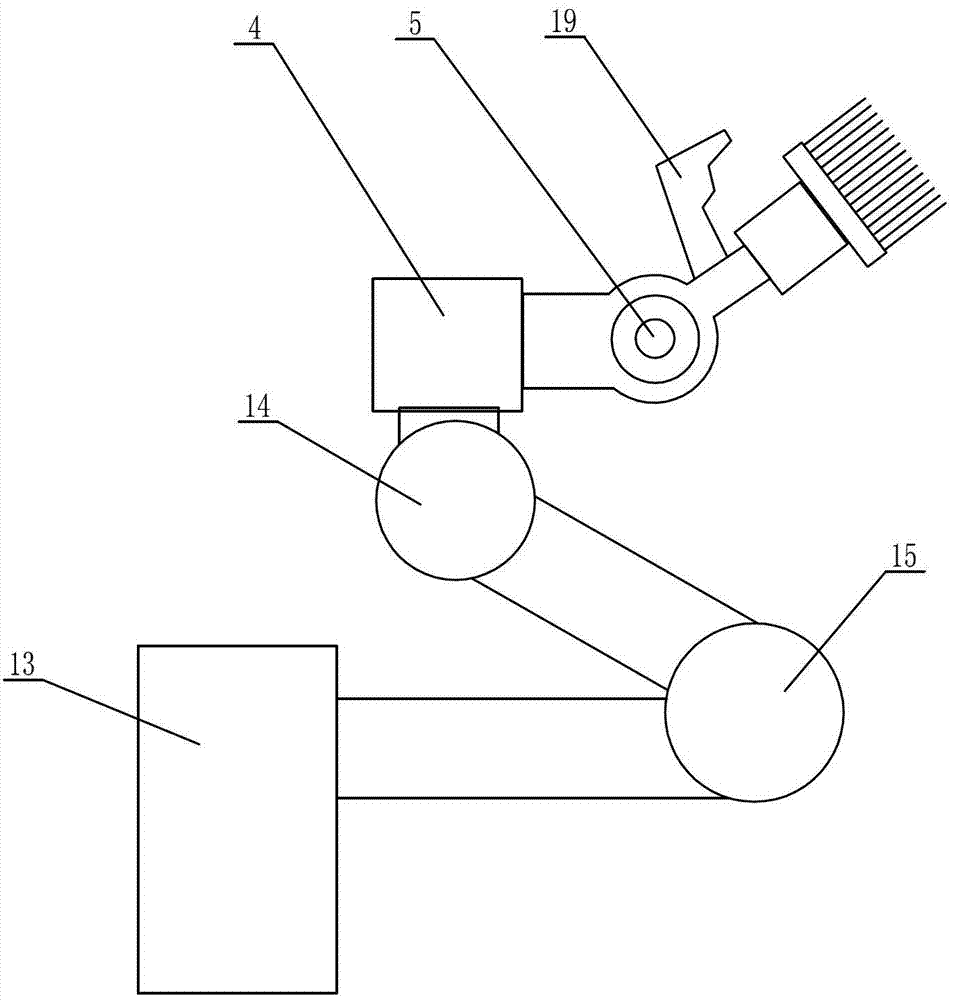 Full-automatic road and tunnel lamp cleaning device