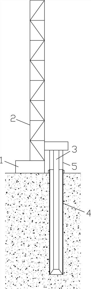 Construction method of mixing pile based on water-rich organic matter soft soil layer channel