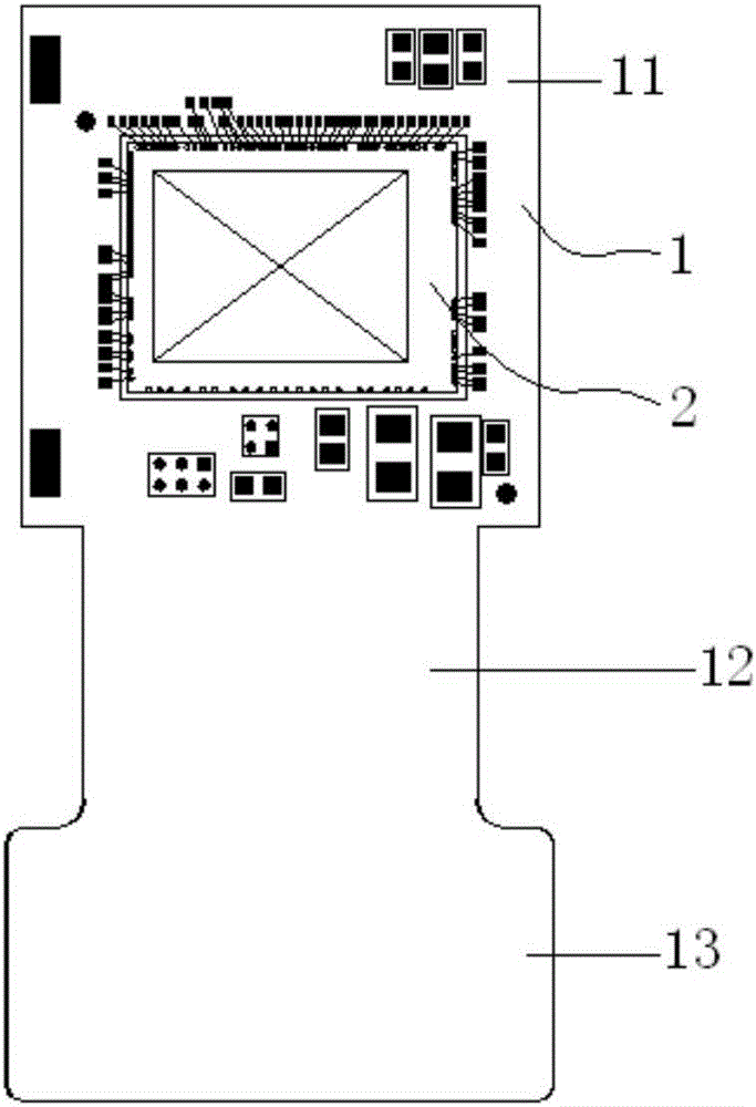 Rigid-flex board and mobile phone camera module