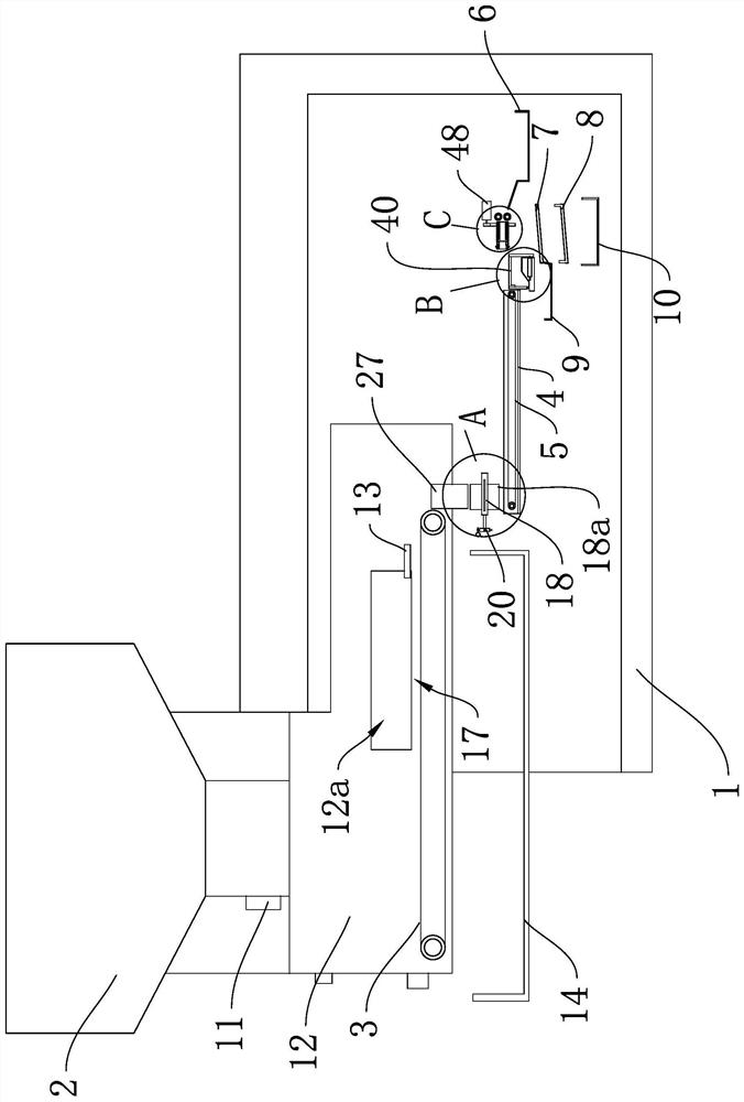 A corn processing device