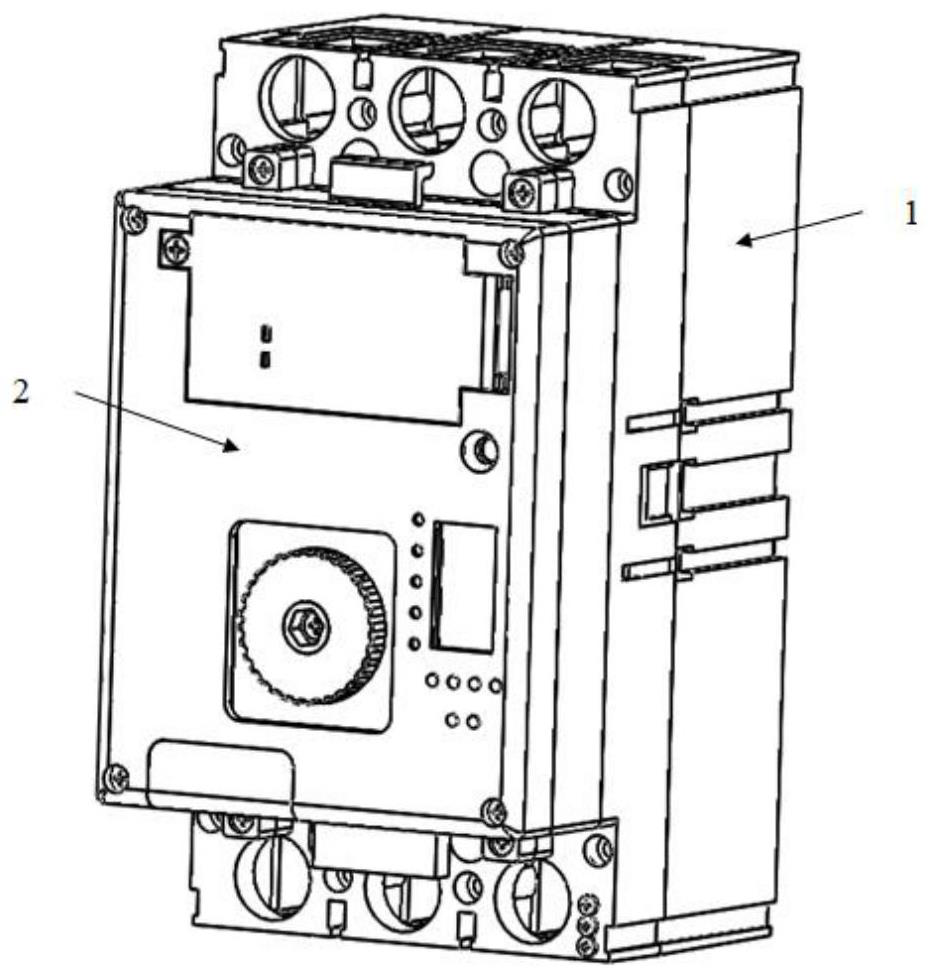 Intelligent magnetic control low-voltage switch device