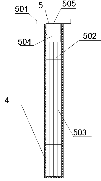 Intelligent alarm bag type dust removing device