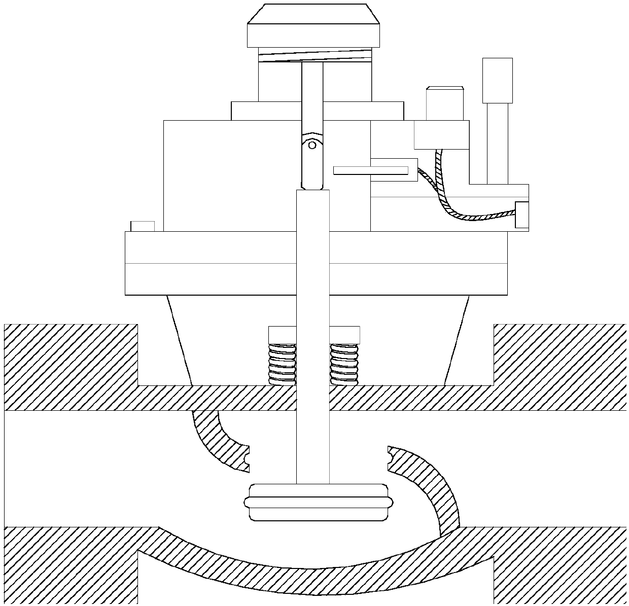 Harmful gas leakage alarm equipment suitable for petroleum refineries