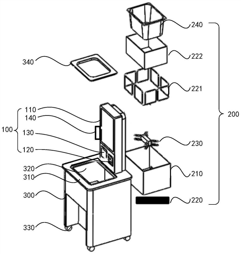 Self-service settlement device and method