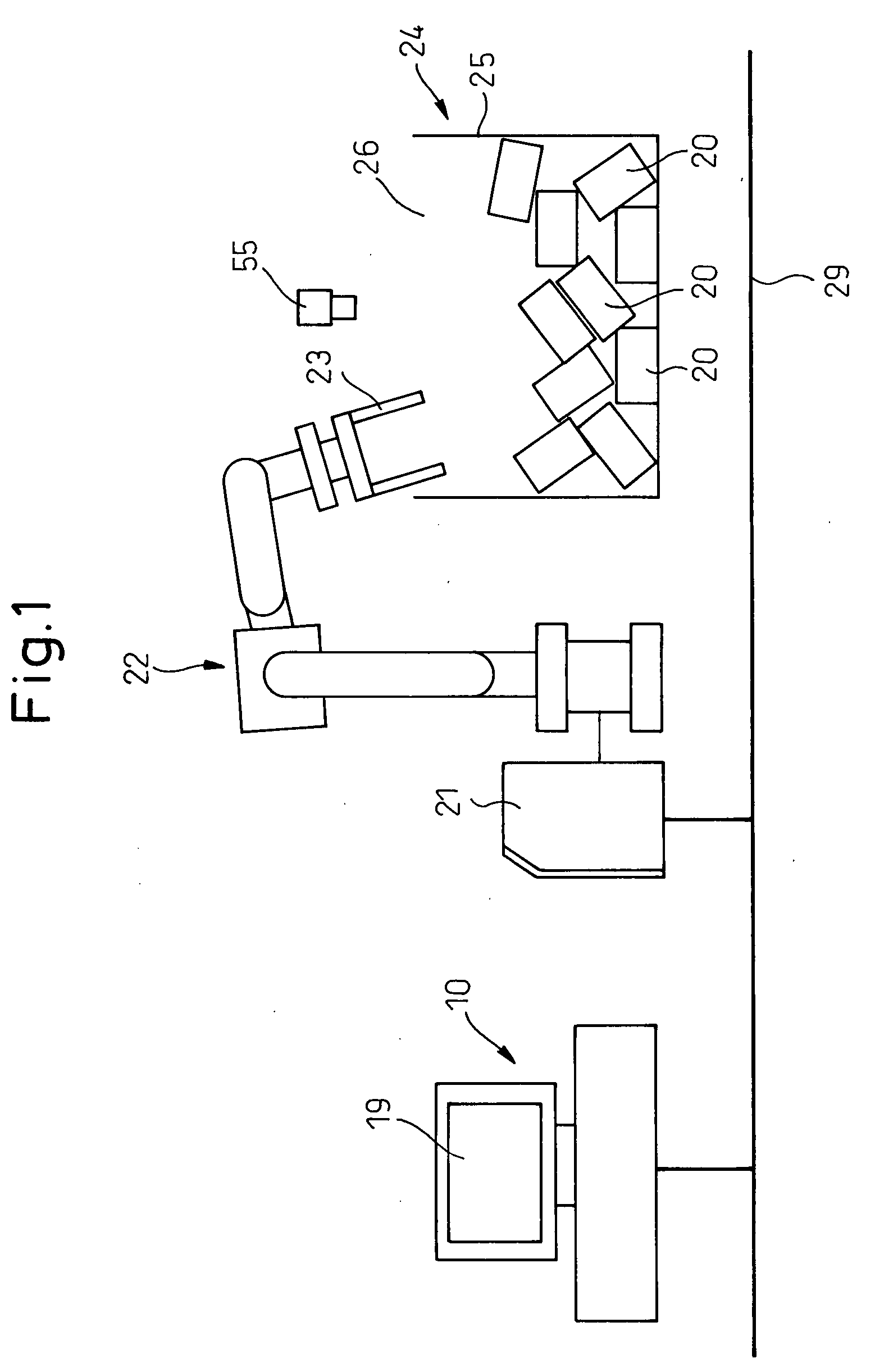 Robot simulation apparatus