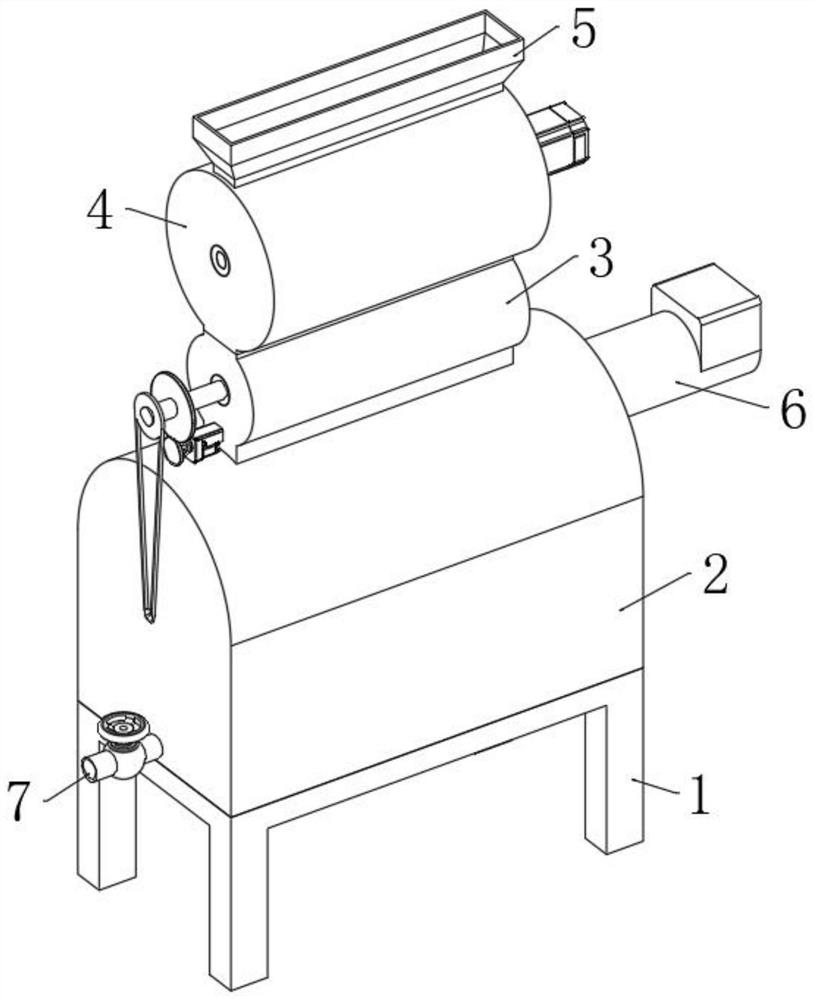 Flaxseed oil pressing device