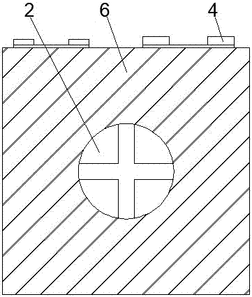 Universal numerical control milling tool for small-sized structural parts of aircraft