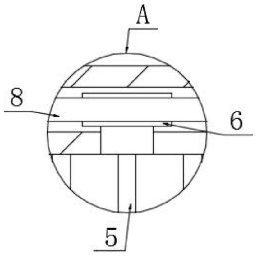 Partition type safe sampling device for biochemical detection of patients with high infectious diseases