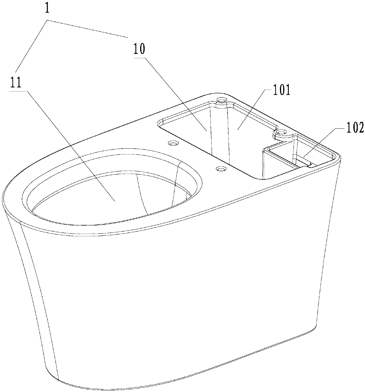 Turning mechanism of pedestal pan cover plate