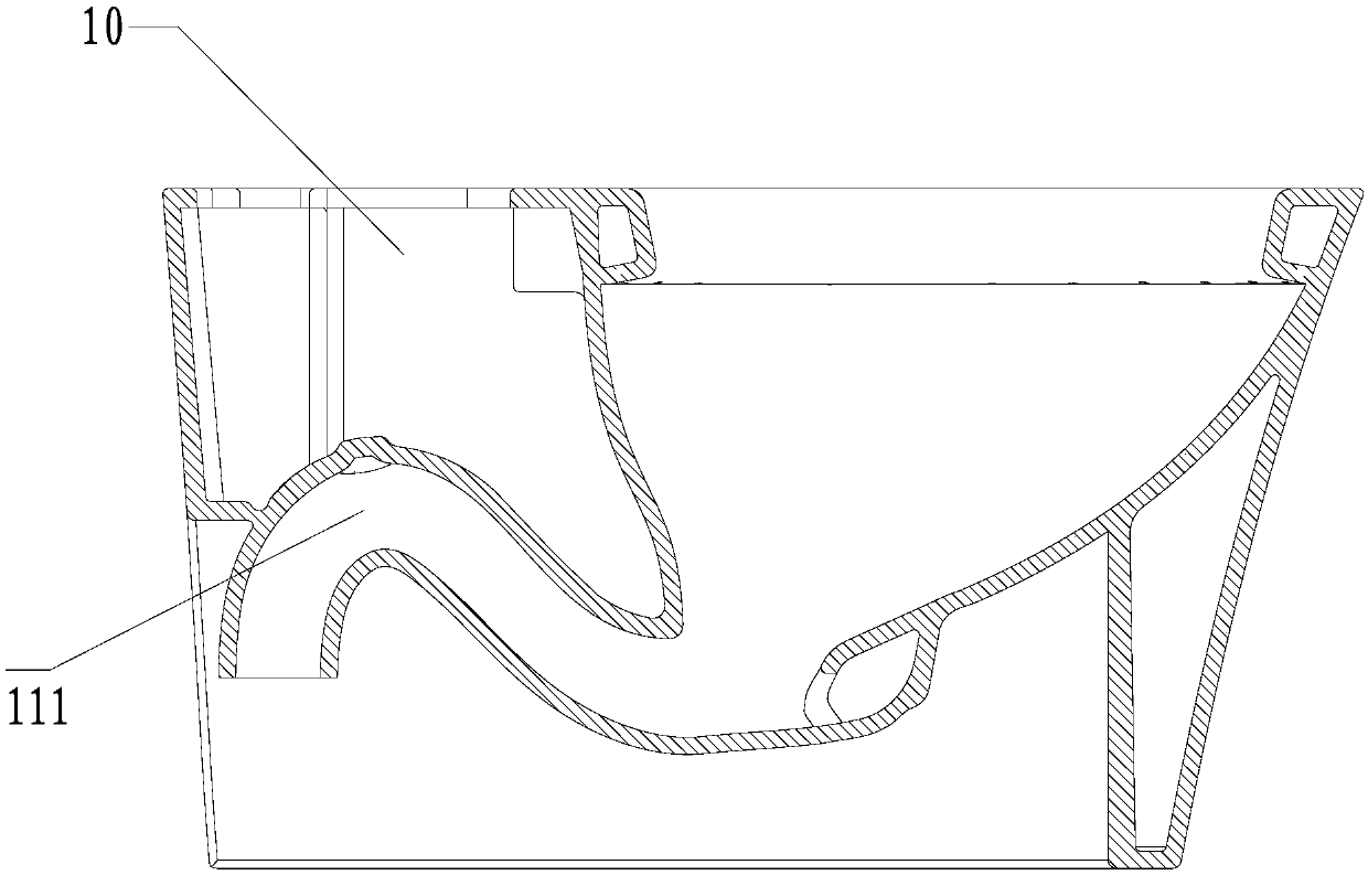 Turning mechanism of pedestal pan cover plate