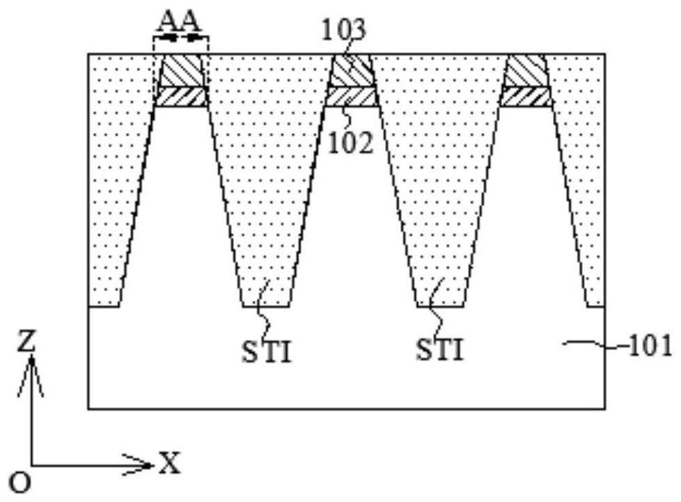 Manufacturing method of trench and manufacturing method of memory device