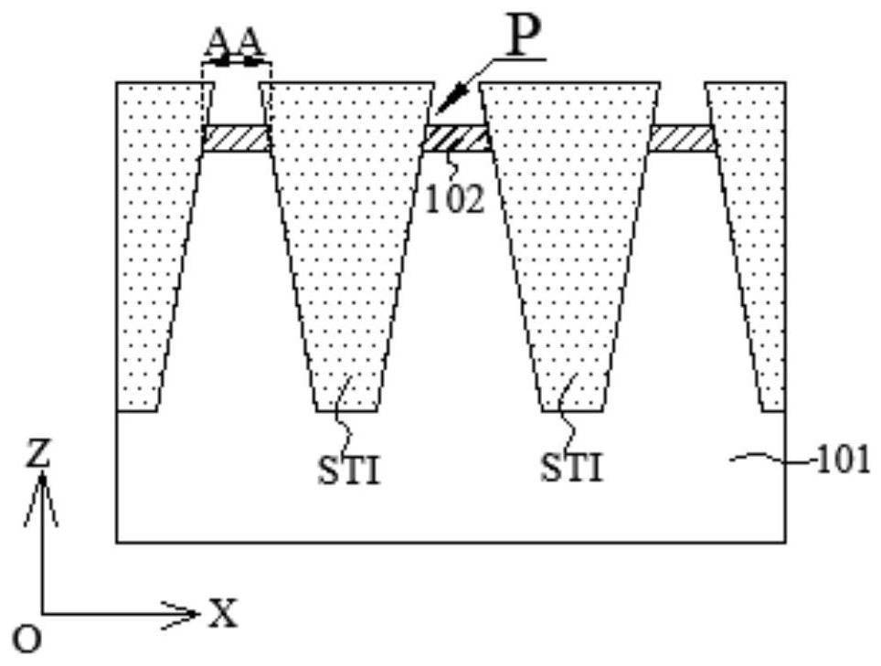 Manufacturing method of trench and manufacturing method of memory device