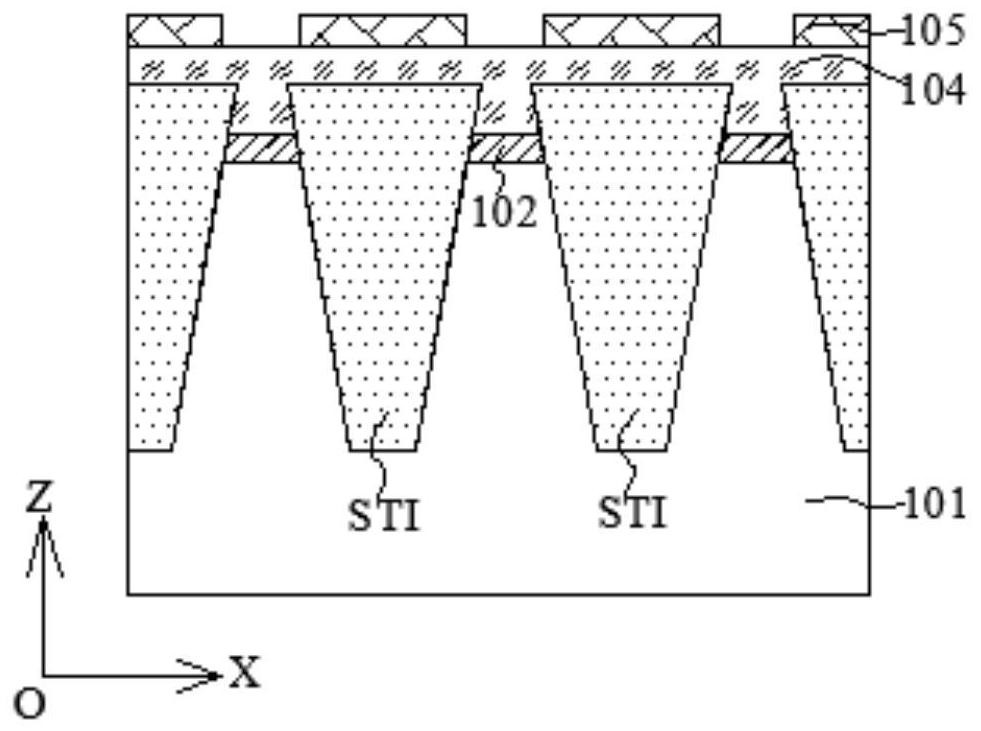 Manufacturing method of trench and manufacturing method of memory device