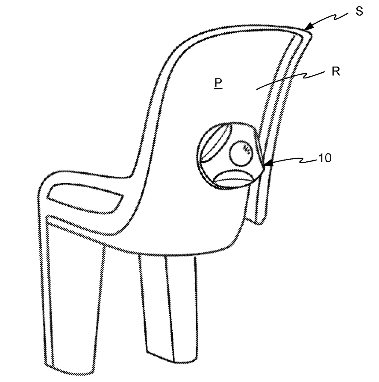 Inflatable protection for a child seat