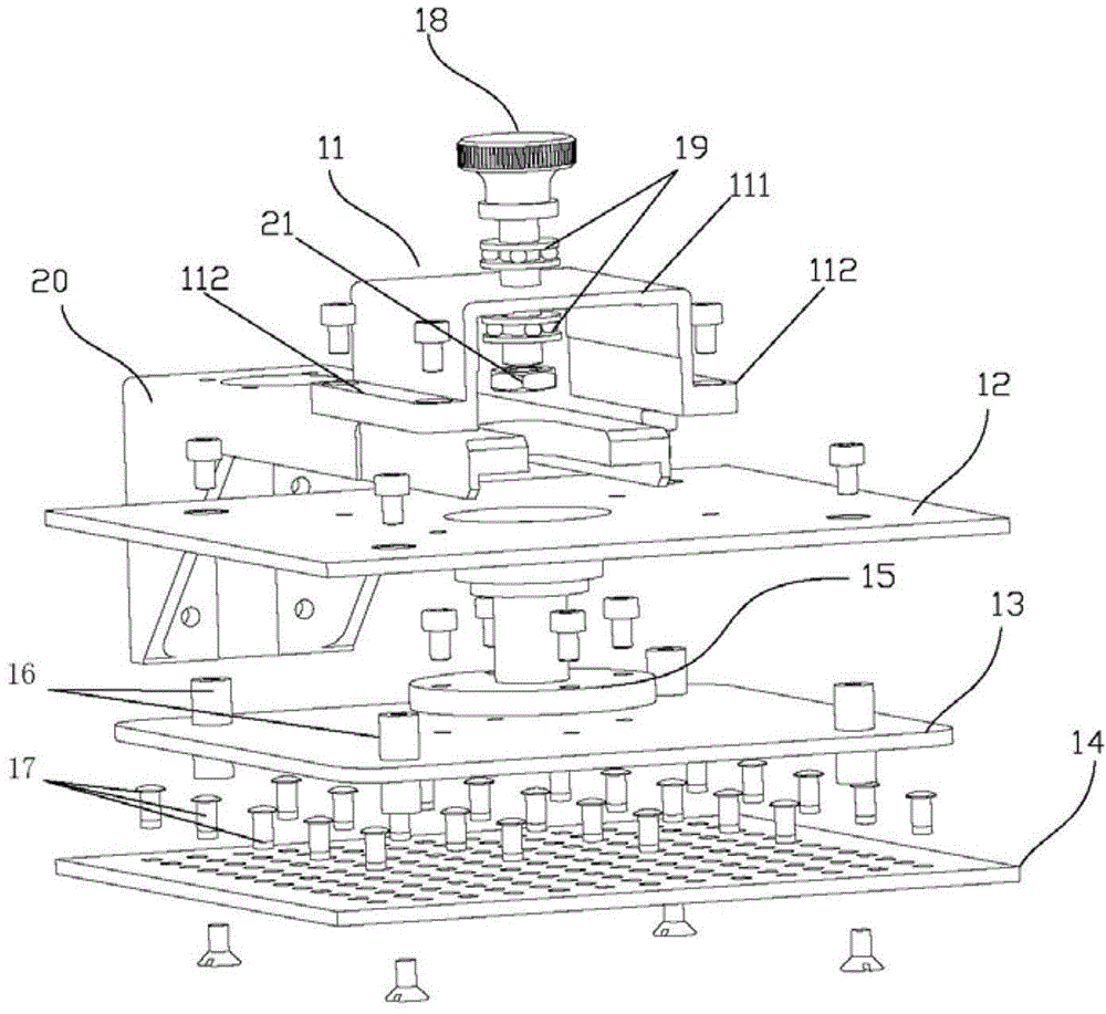 Model separation device for 3D printer