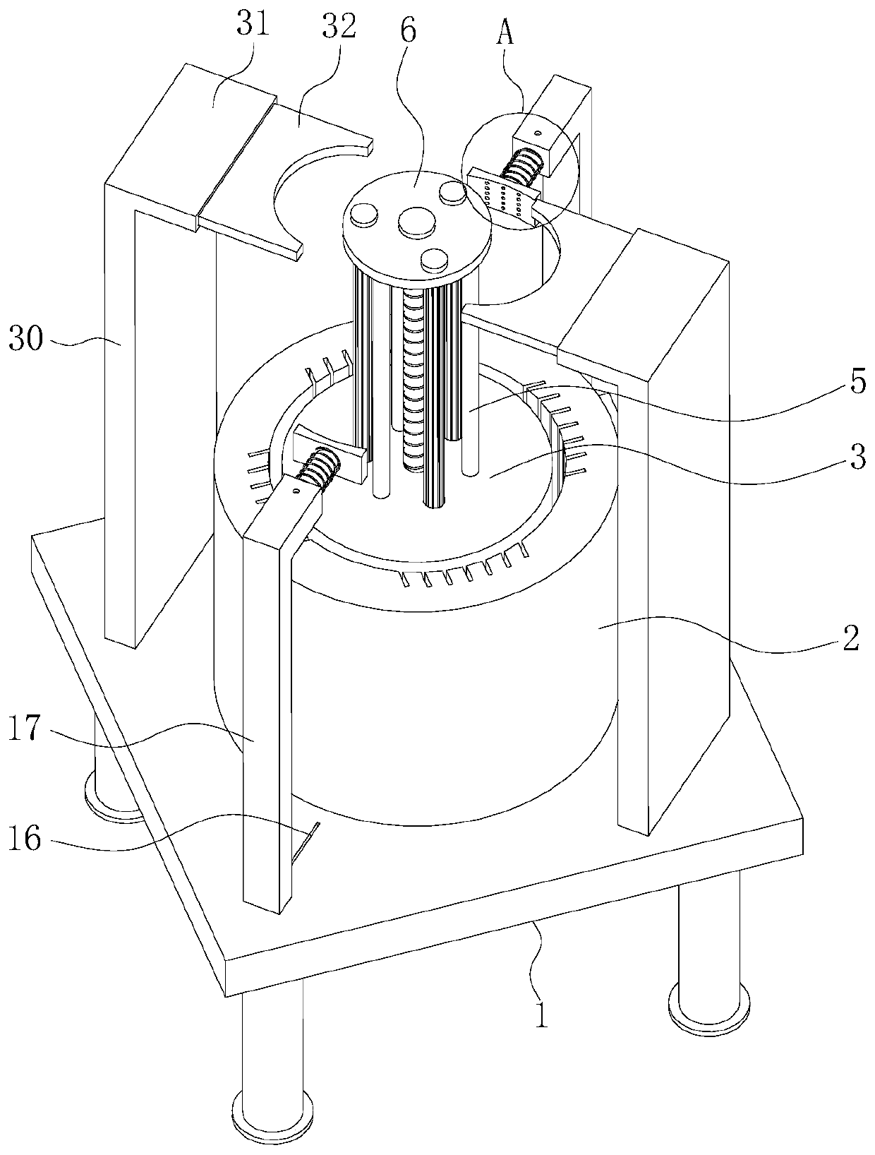 Aluminum motor shell forming processing method