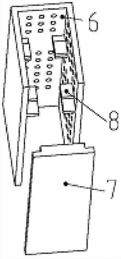 Electromagnetic attraction test device for magnetic track brake