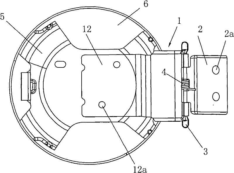 Automobile oil filler cap hinge module