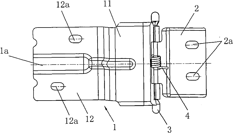 Automobile oil filler cap hinge module