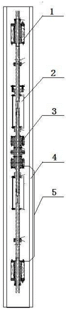 Remote-field electromagnetic eddy current logging instrument and quantitative interpretation calibration method thereof