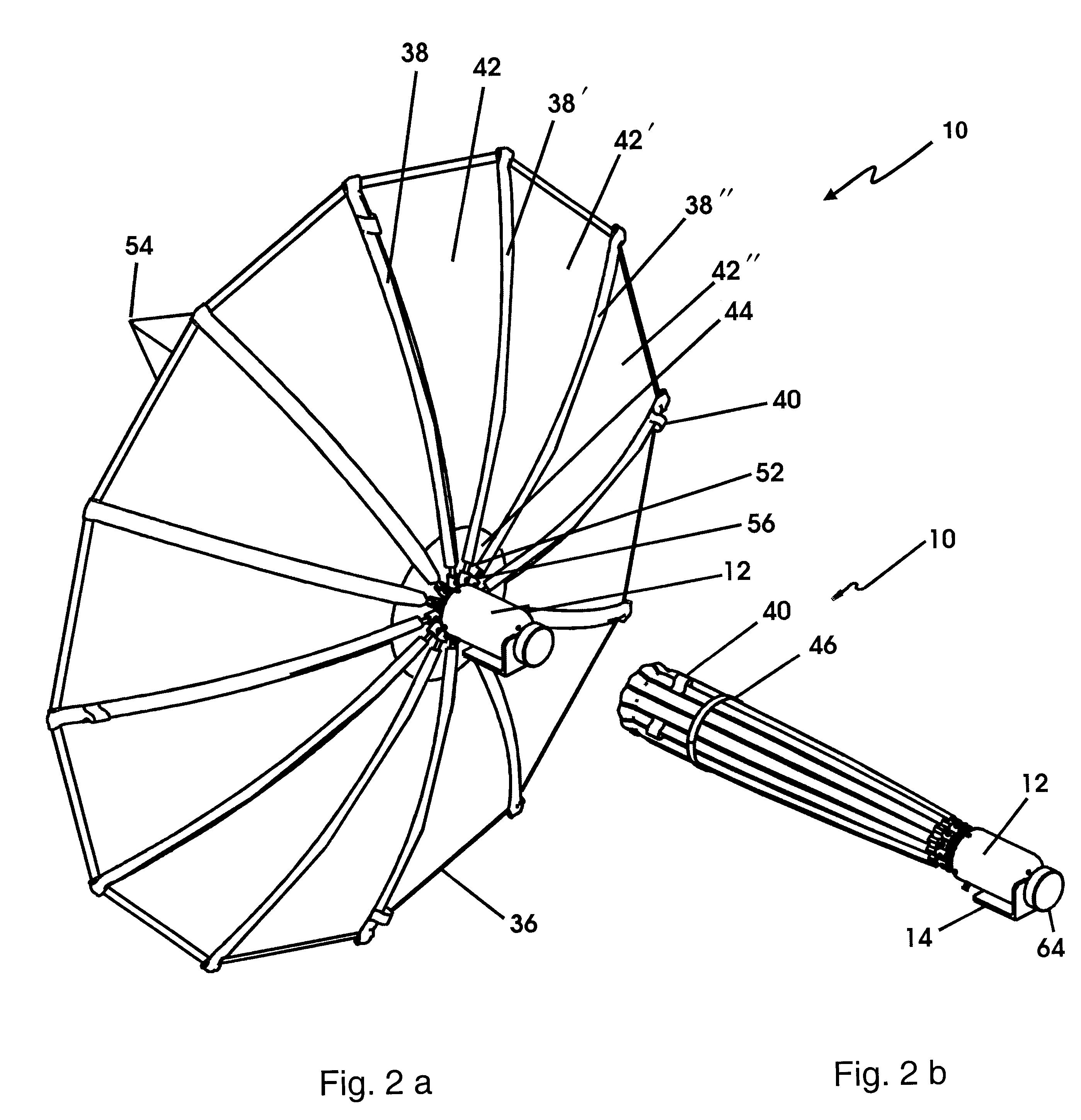 Collapsible impulse radiating antenna