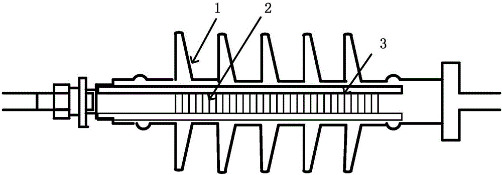 Measuring method for leakage current of zinc oxide arrester