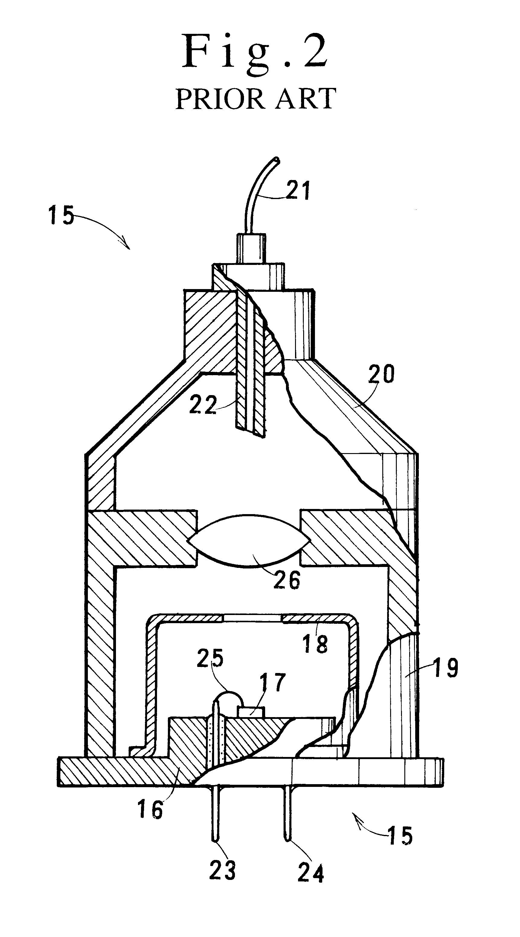 Light transmitting/receiving module