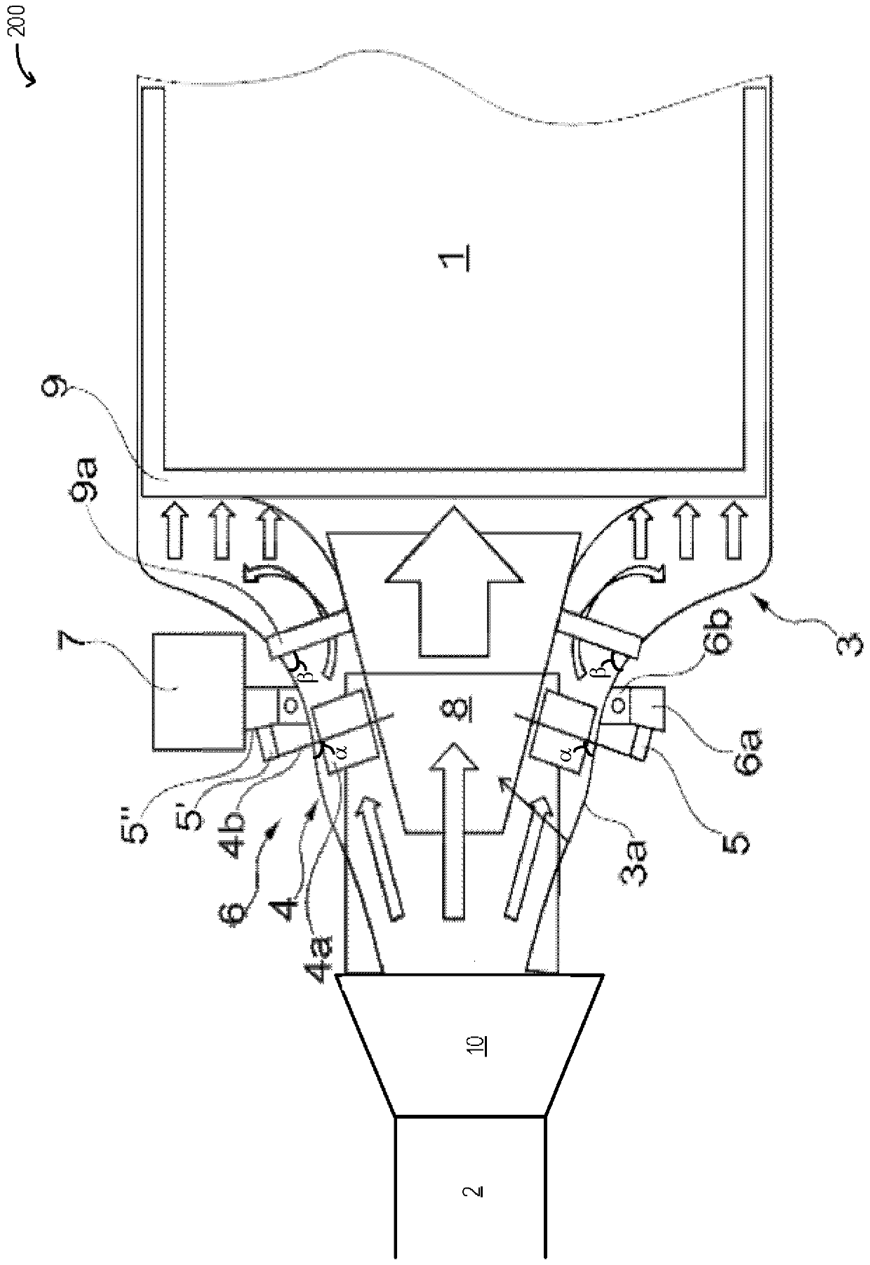 Exhaust channel with aftertreatment system