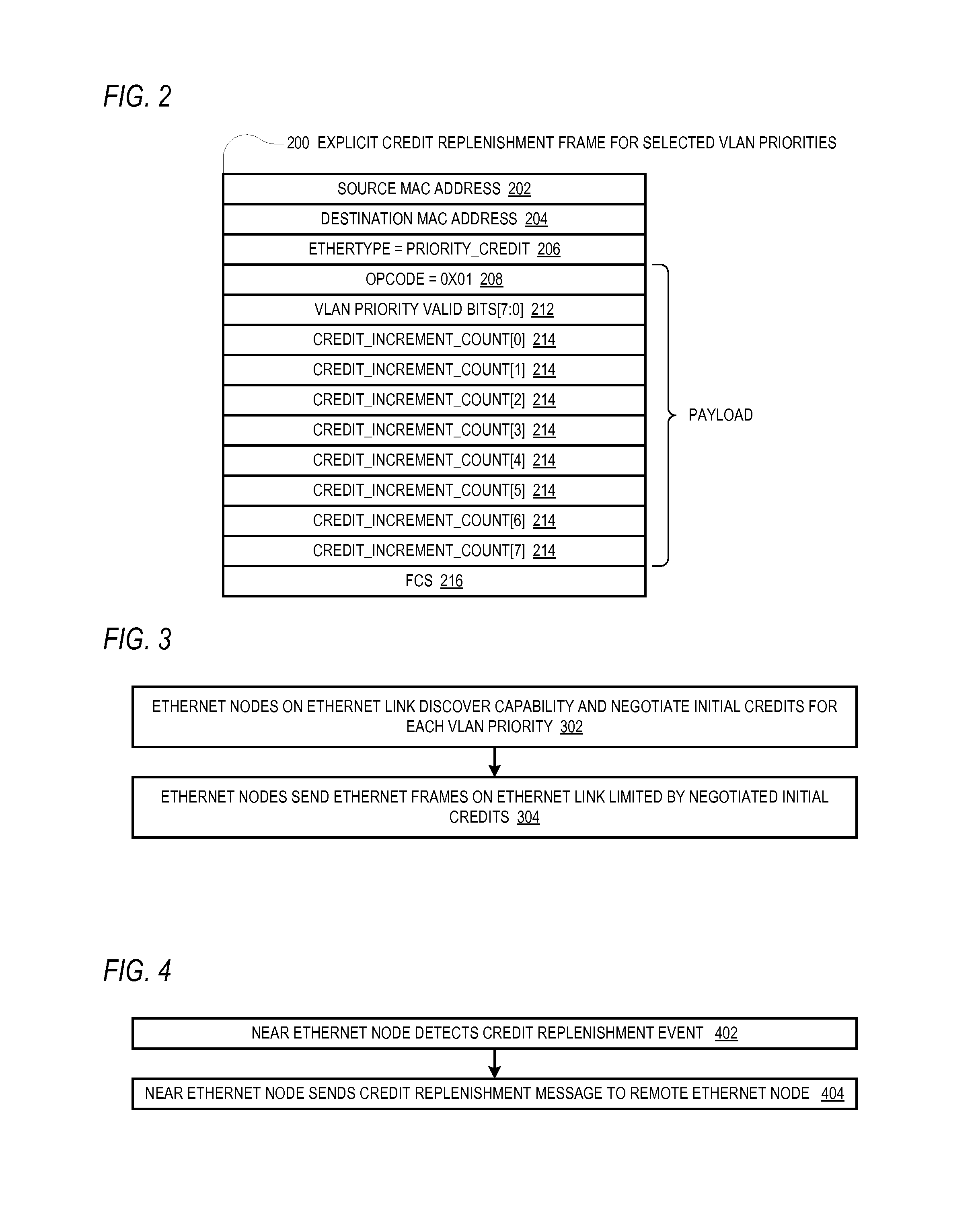 Positive feedback ethernet link flow control for promoting lossless ethernet