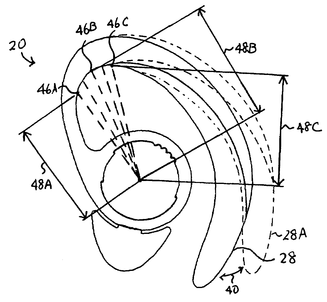 Self-adjusting earloop for an over-the-ear headset