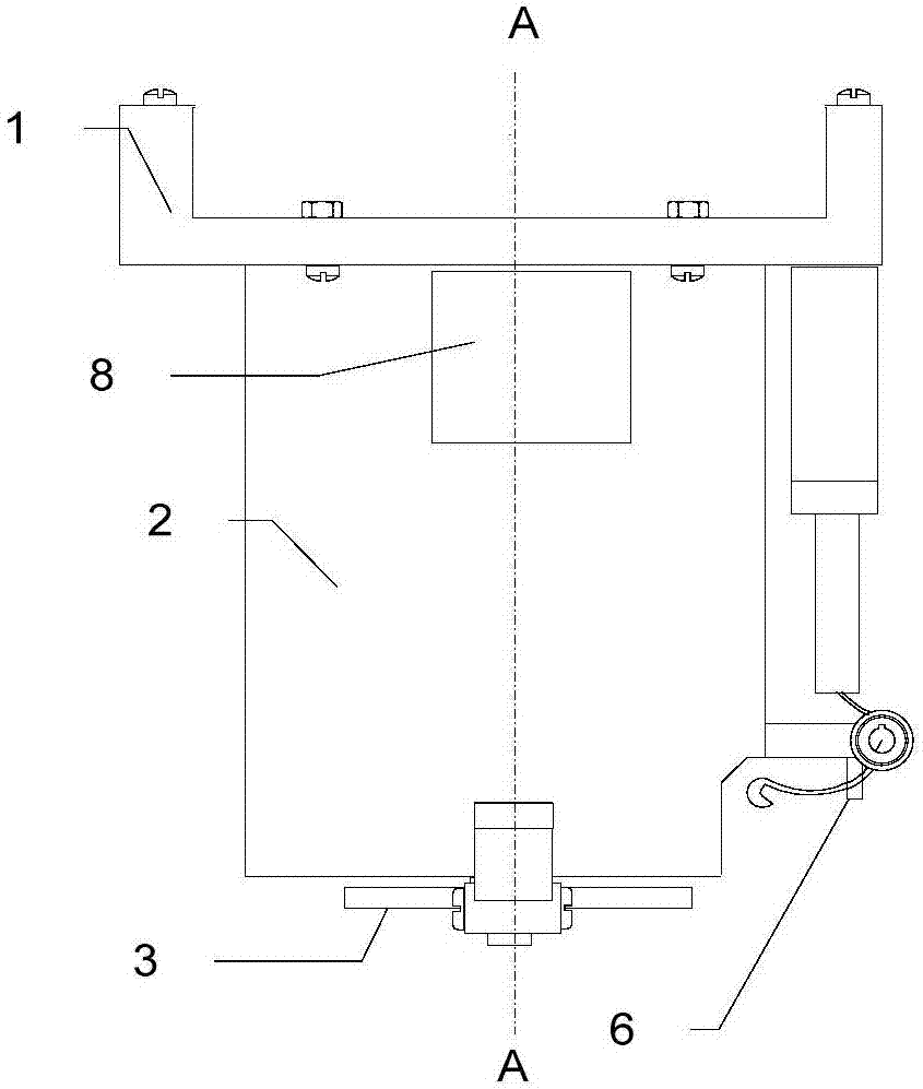 Unmanned aerial vehicle grenade dropping device