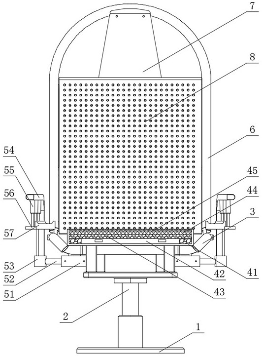 Special examination chair capable of automatically lifting arm for ultrasonic doctor