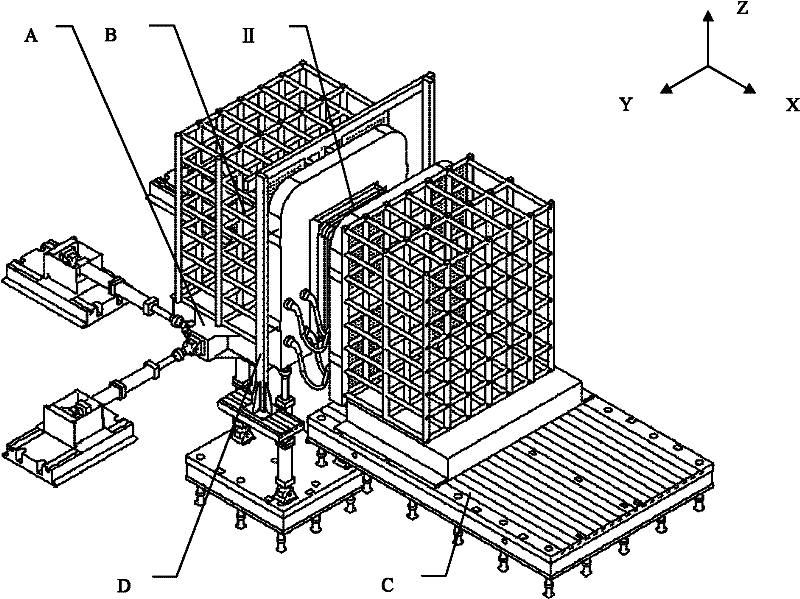 Rail vehicle vehicle terminal relation integration testing stand