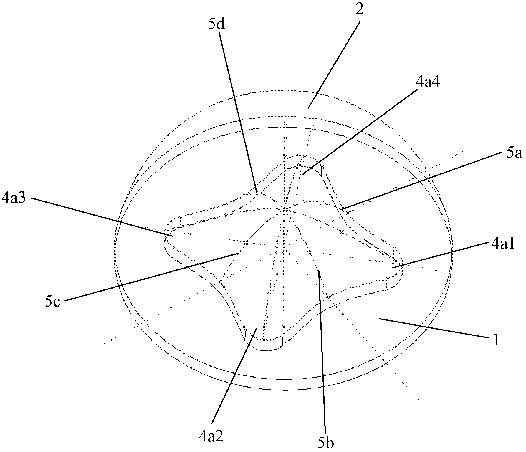 Lens for light-emitting diode (LED) lighting device and LED lighting device with lens