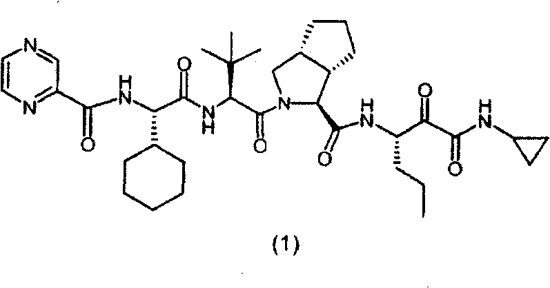 Telaprevir dosing regimen