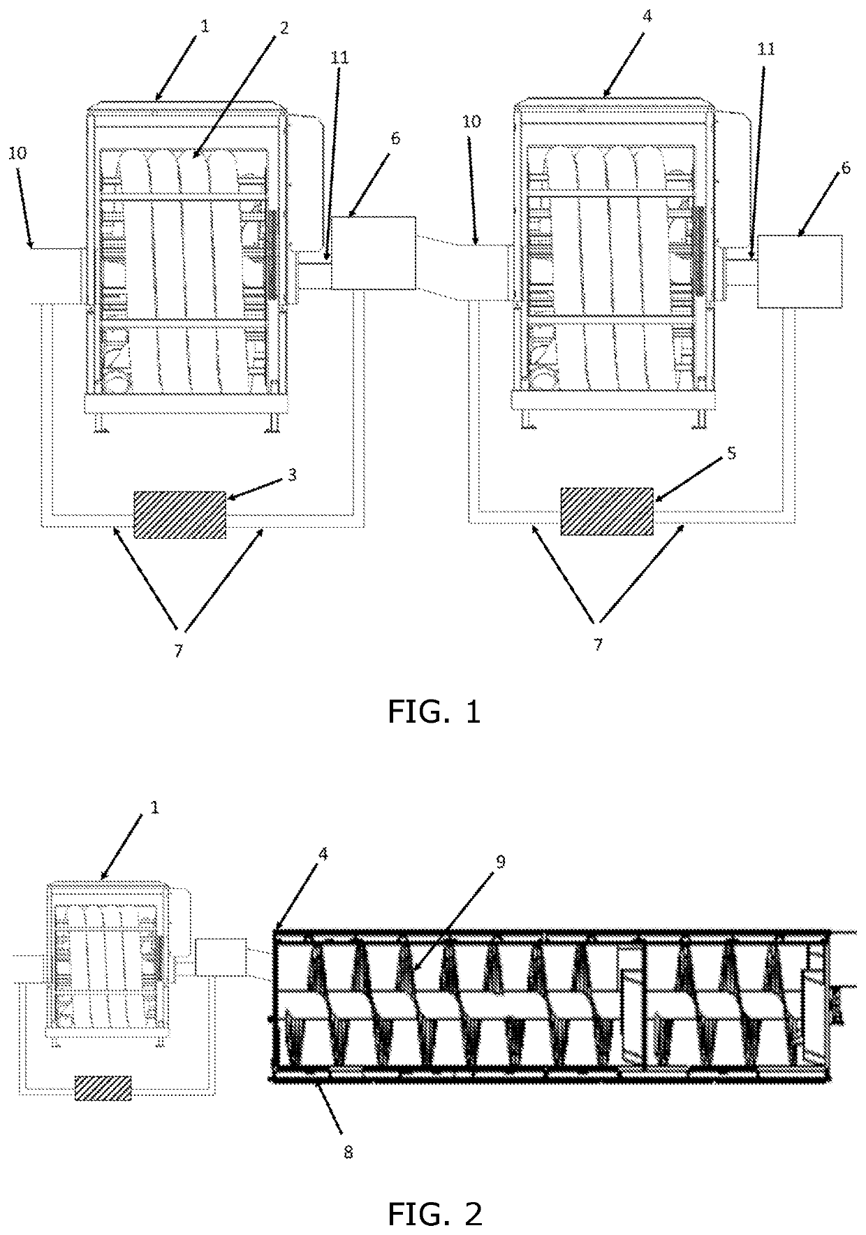 Pumping devices for treating and transferring items