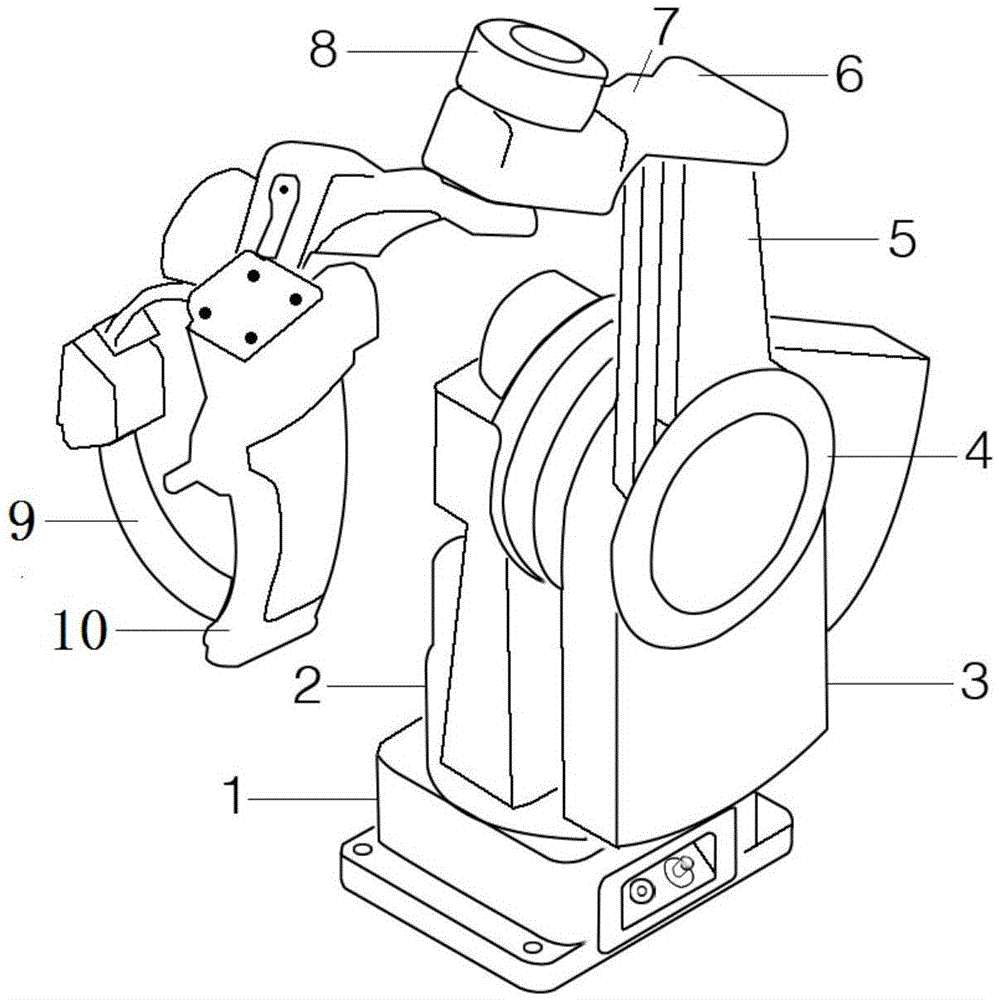 Position Feedback Master Hand System of Live Repair Robot