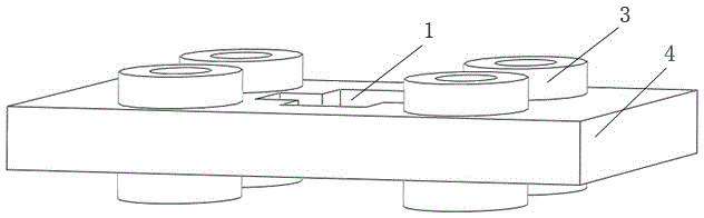 Fabricated coast wave-proof dam