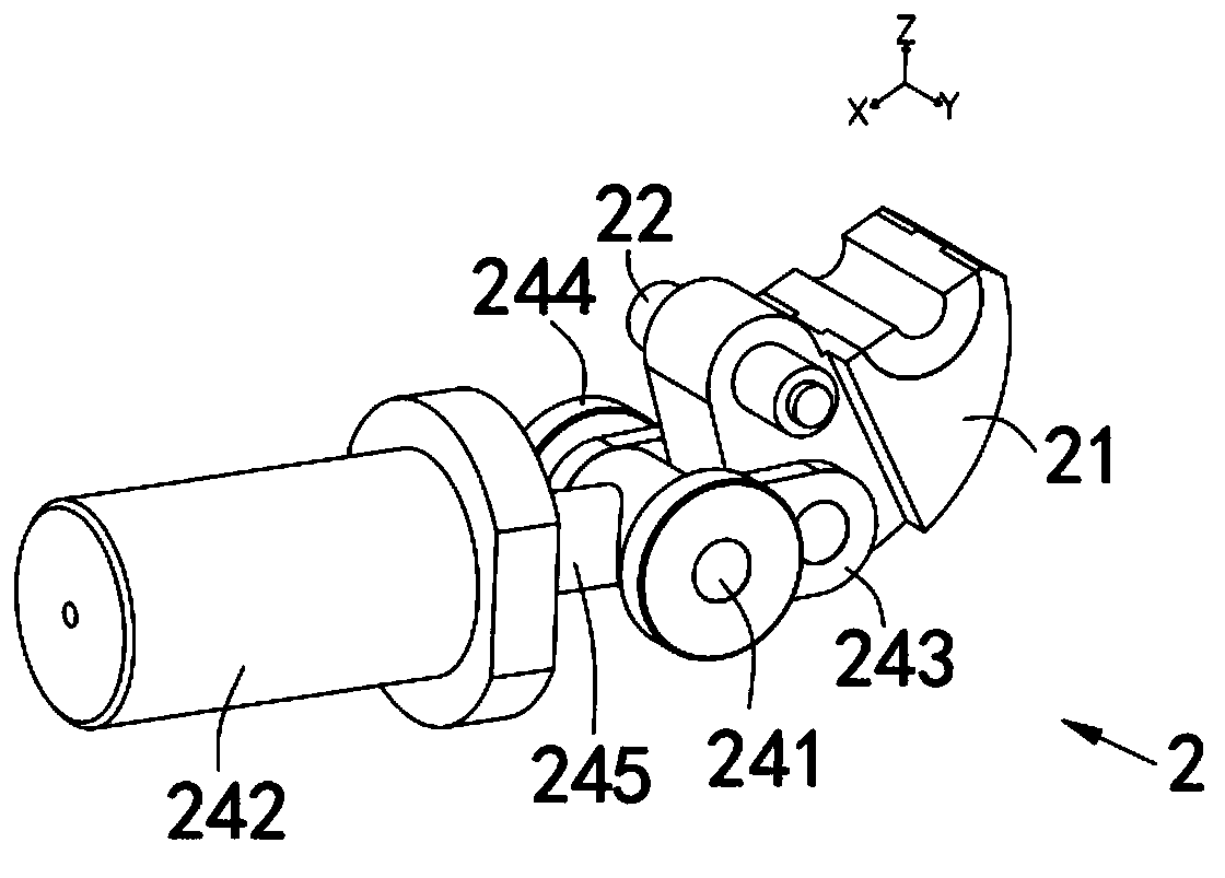 Top pier holding device for numerical-controlled pipe bending machine