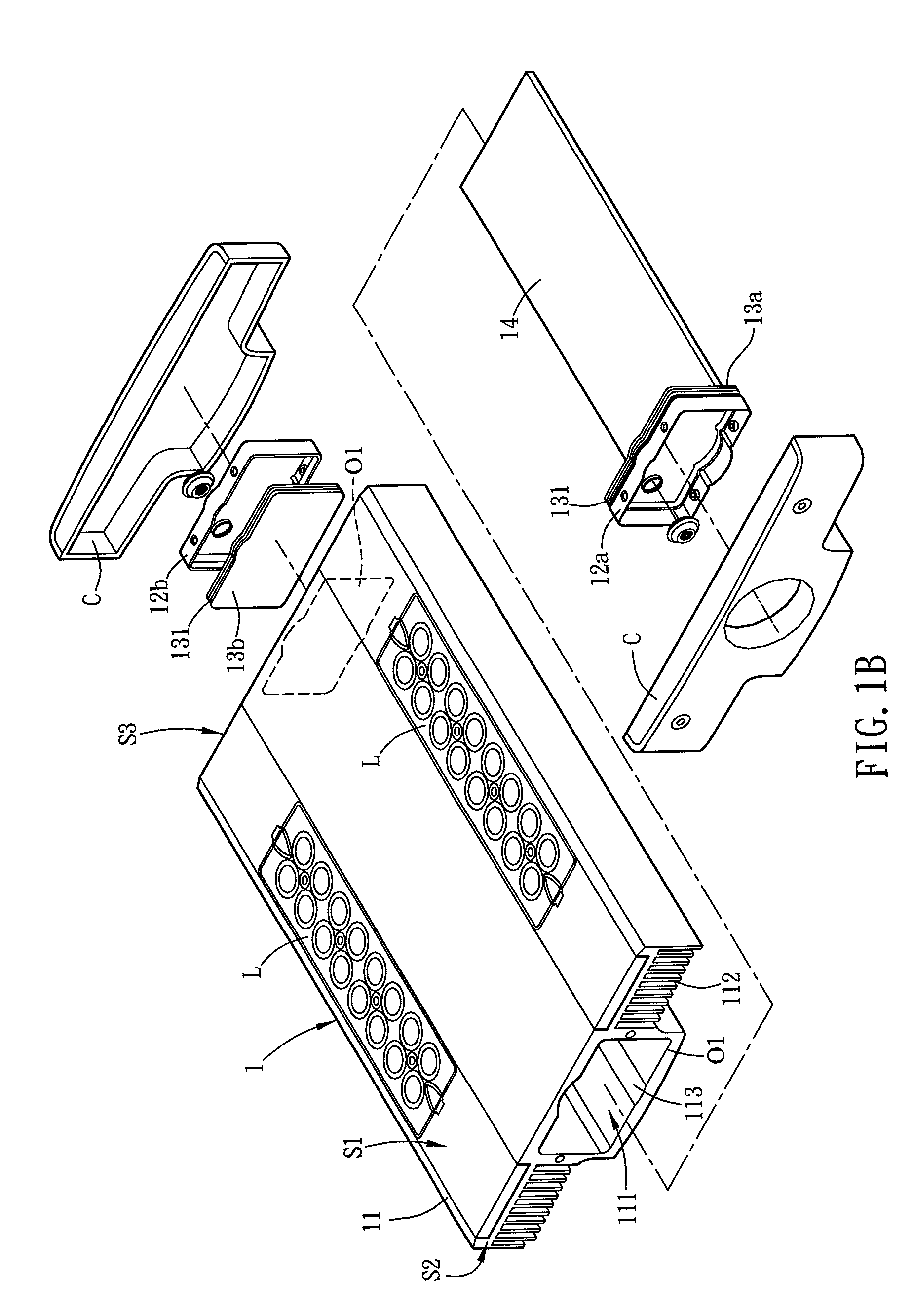 Waterproof apparatus for outdoor lighting with electronic device sealed in cavity of an aluminum extrusion