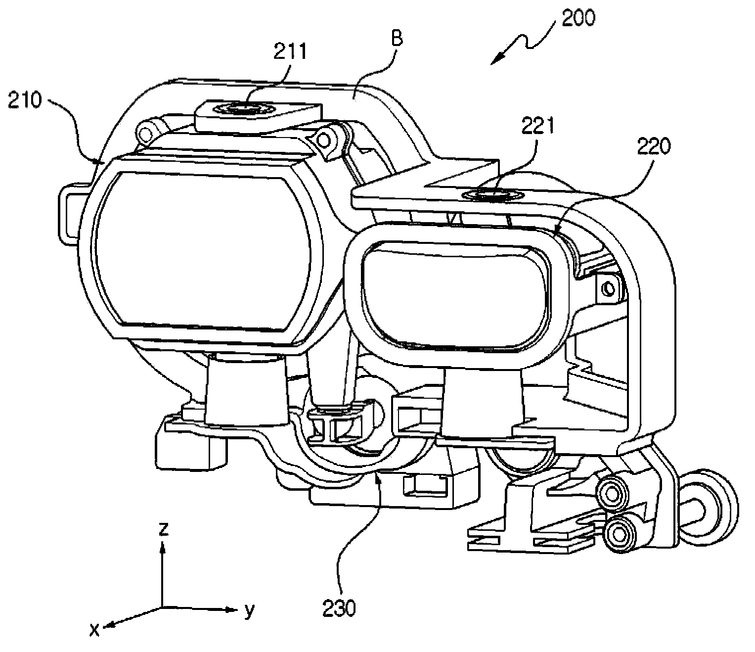 Headlamp for vehicle