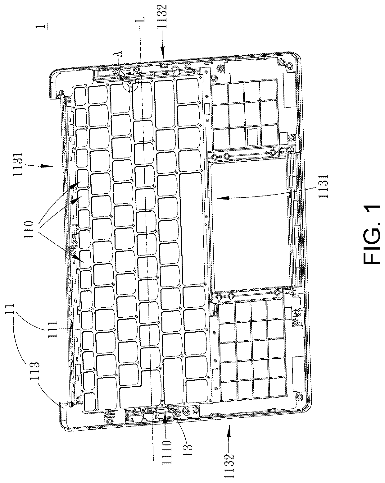 Keyboard frame and keyboard