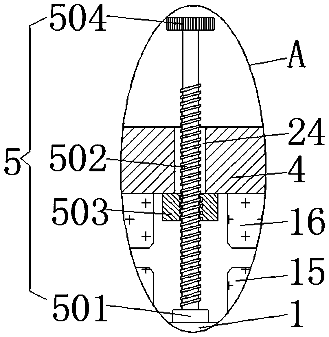 Wear-resistant cable fixing hanger