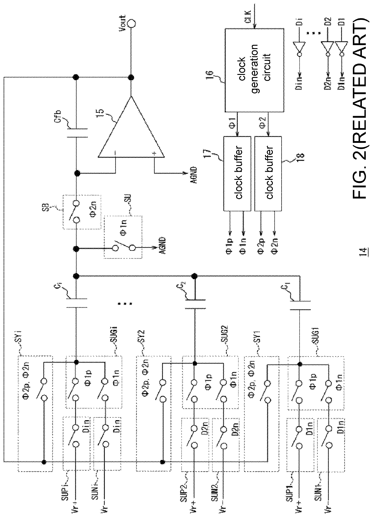 DA conversion device