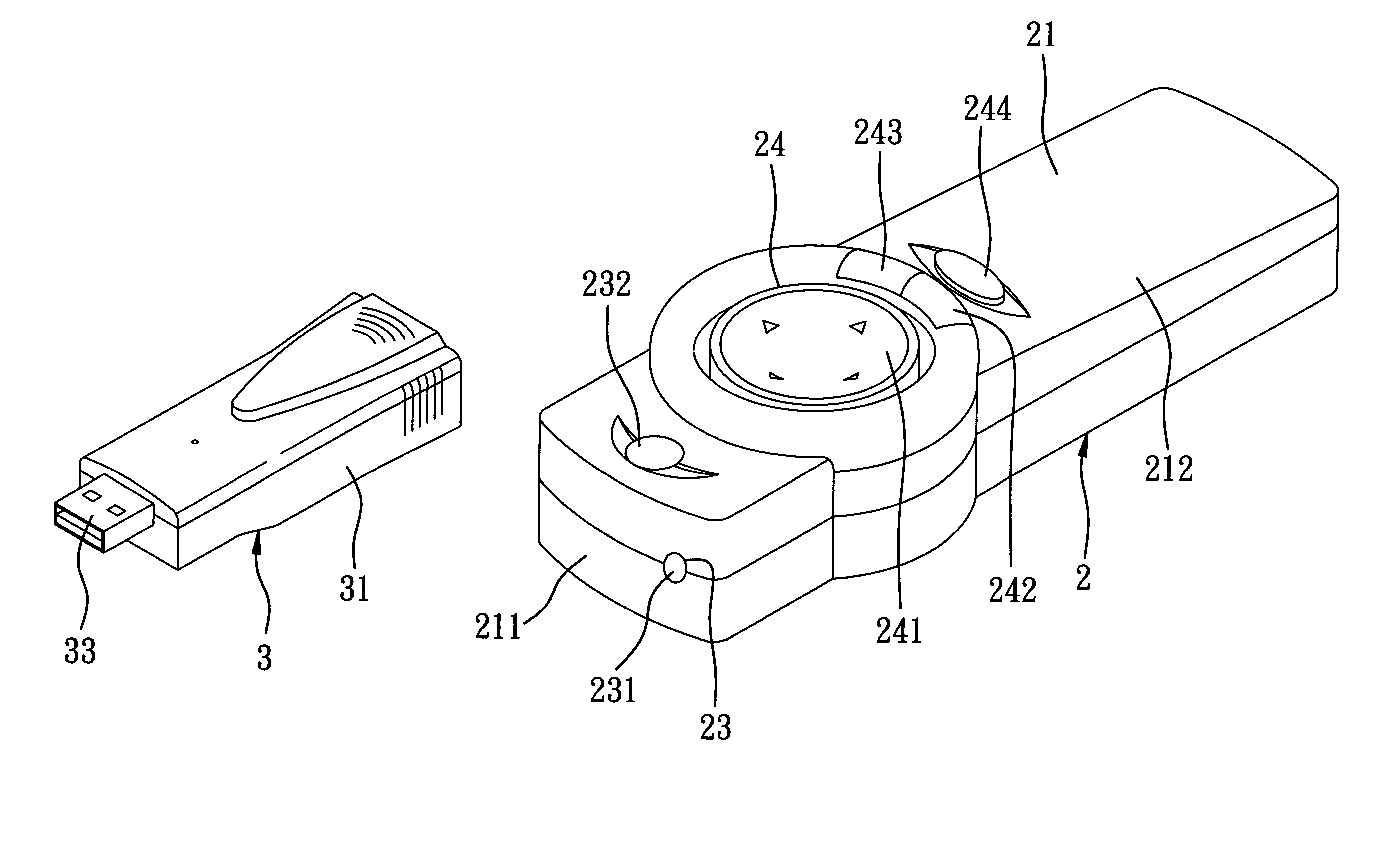 Handheld remote instruction device for a computer-based visual presentation system