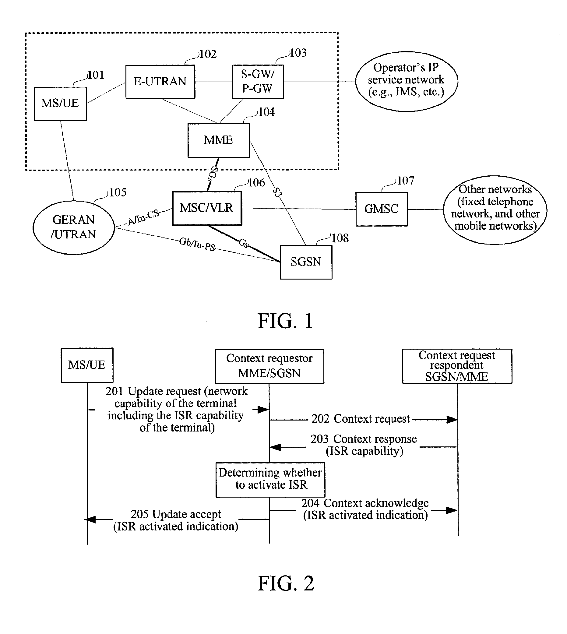 Method and system for judging the activation of idle-mode signalling reduction function