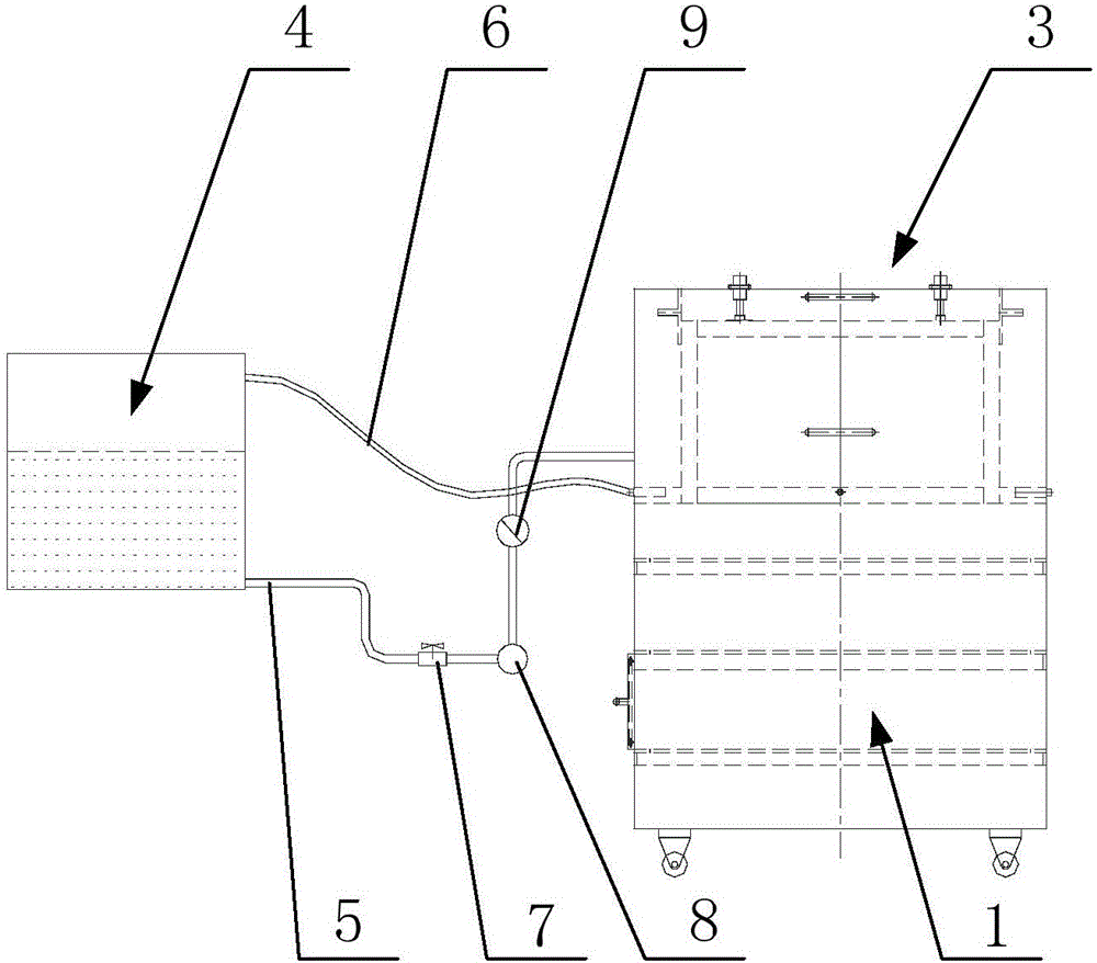 Coal mining simulation experiment device