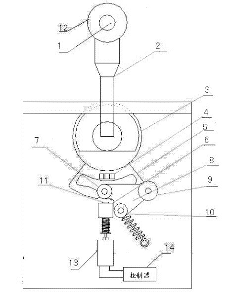 Gear shifting handle