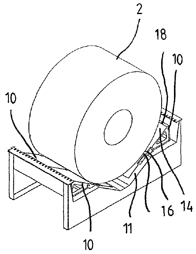 Container including object-supporting chute and pivot mechanism